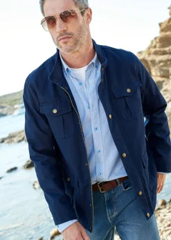 Cotton Traders Midnight The Cotton Utility Jacket