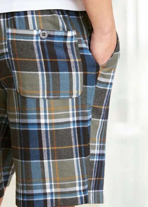 Cotton Traders Multi Brushed Lounge Shorts