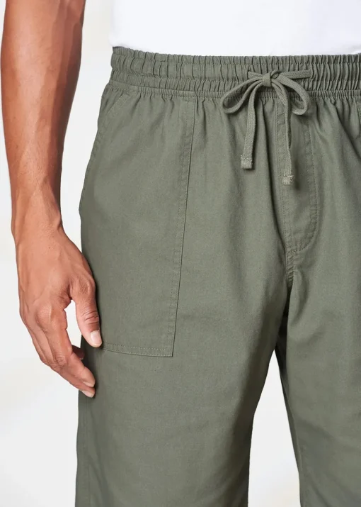 Cotton Traders Thyme Cotton Pull On Shorts