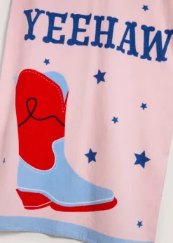 Cowboy Boot Beach Towel
