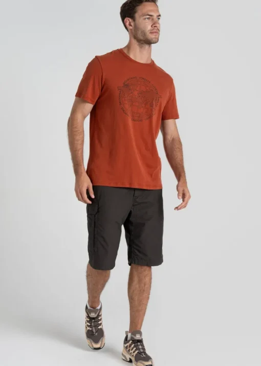 Craghoppers Red LucentII Short Sleeve T-Shirt