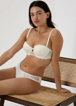 Cream Bridal Bra