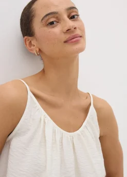 Cream Cami Top