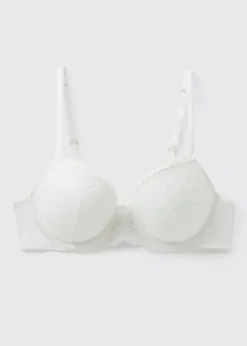 Cream Lace Bra