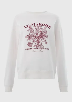 Cream Le Marche Graphic Sweatshirt