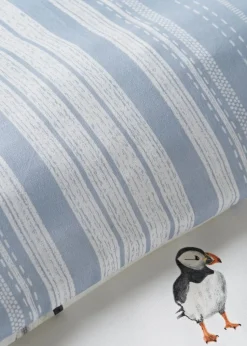 Cream Puffin Duvet Set
