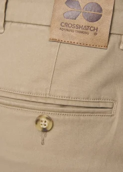 Crosshatch Beige Roysden Chinos