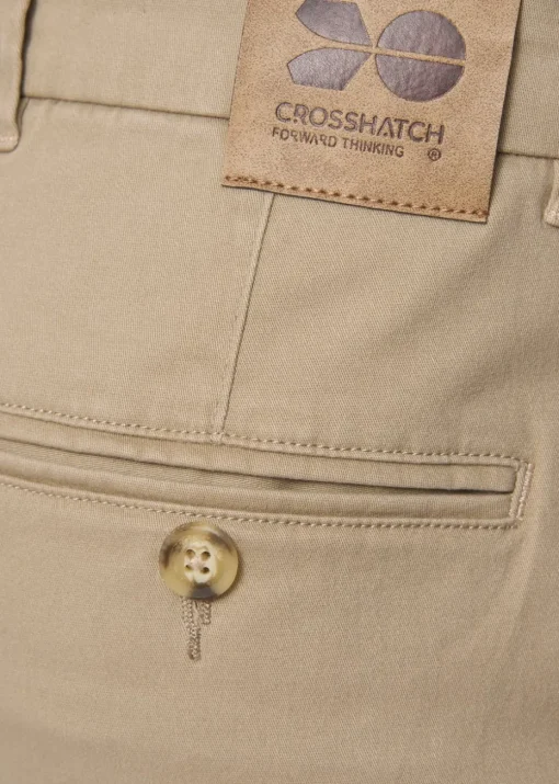 Crosshatch Beige Roysden Chinos