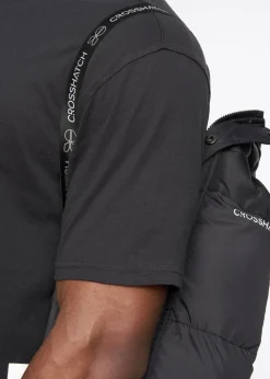 Crosshatch Black Bentlays Hooded Jacket