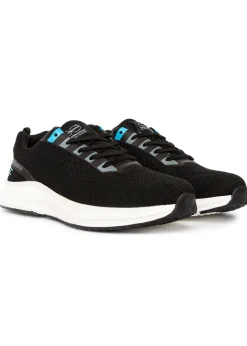 Crosshatch Black Rivas Flyknit Trainers