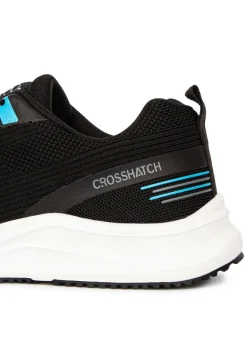 Crosshatch Black Rivas Flyknit Trainers