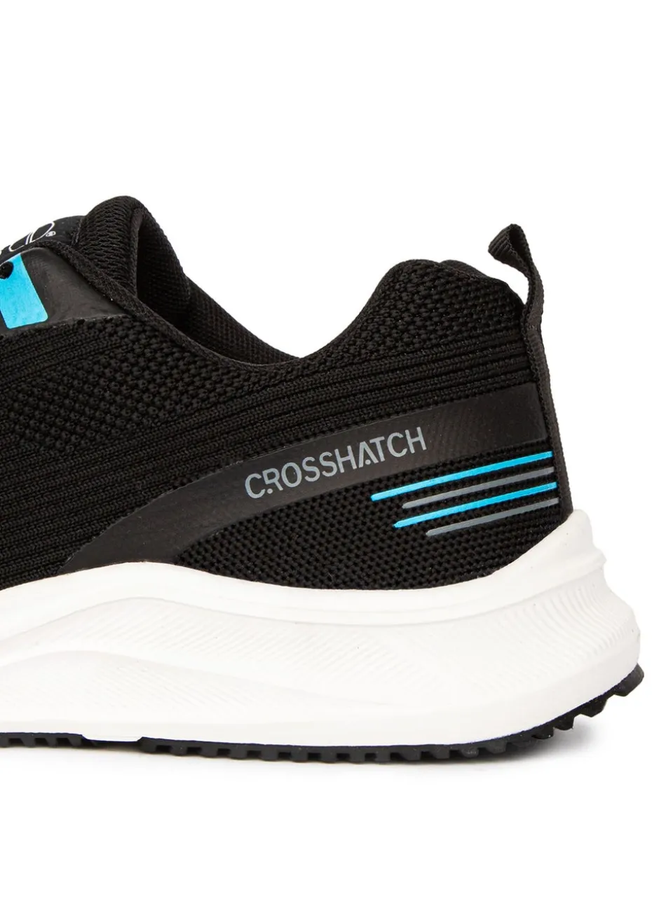 Crosshatch Black Rivas Flyknit Trainers