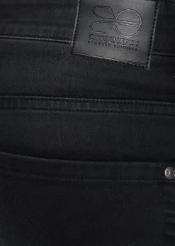 Crosshatch Black Wash New Svelte Slim Jeans