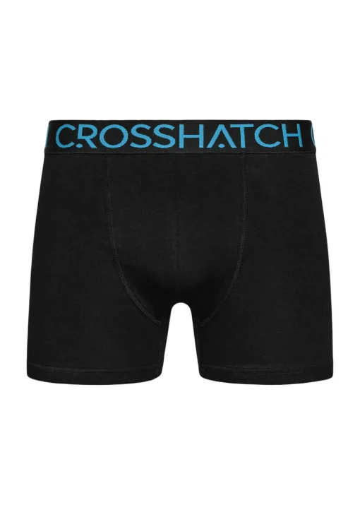 Crosshatch Blue Knightling MVE 3 Pack Boxers