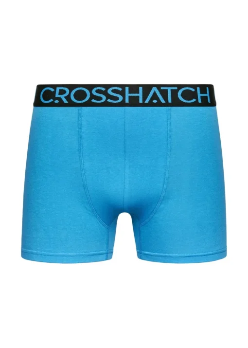 Crosshatch Blue Knightling MVE 3 Pack Boxers