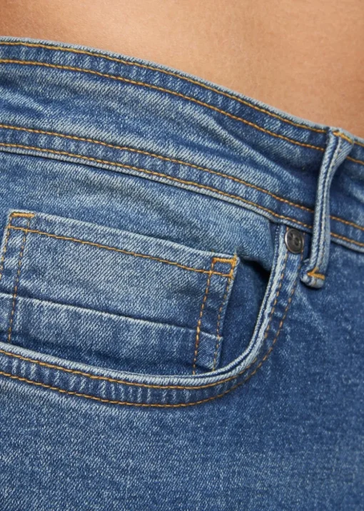 Crosshatch Blue Wash Buraca Slim Fit Jean