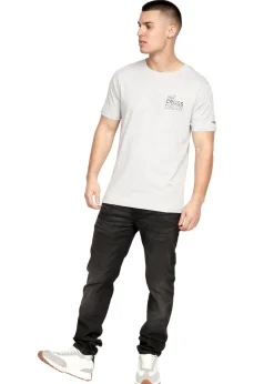Crosshatch Blue/Grey  Pentan T-Shirt (2 Pack)
