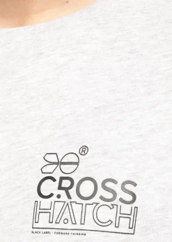 Crosshatch Blue/Grey  Pentan T-Shirt (2 Pack)