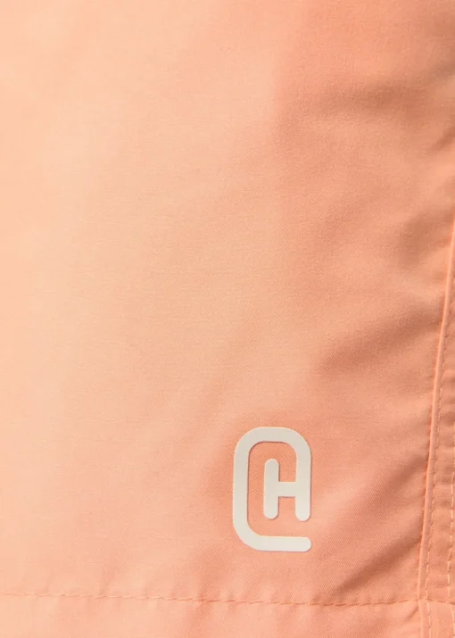 Crosshatch Coral Wabasso Swim Shorts