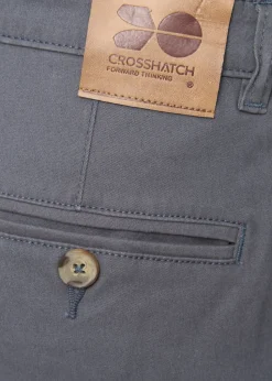 Crosshatch Dark Blue Sinwood Chino Shorts