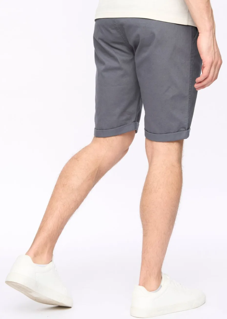 Crosshatch Dark Blue Sinwood Chino Shorts