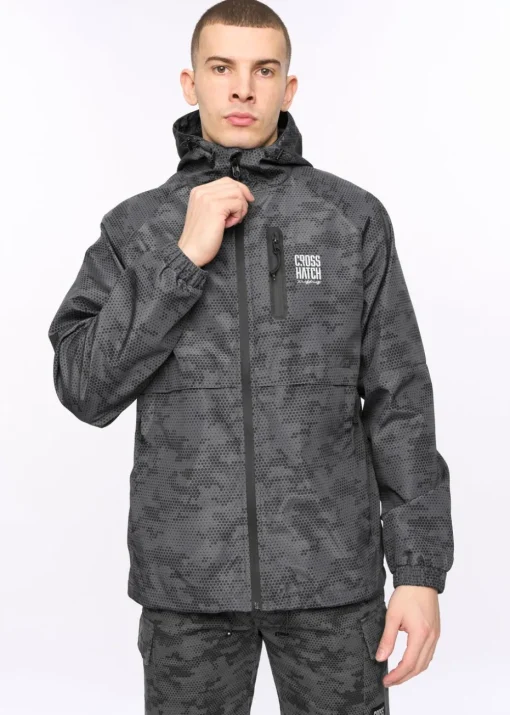Crosshatch Dark Grey Janscore Jacket