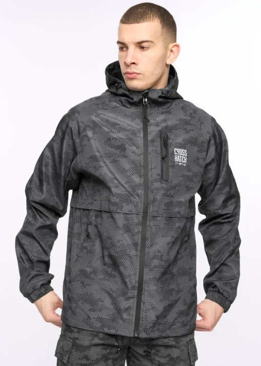 Crosshatch Dark Grey Janscore Jacket