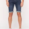 Crosshatch  Dark Wash  Tadcaster  Denim  Shorts