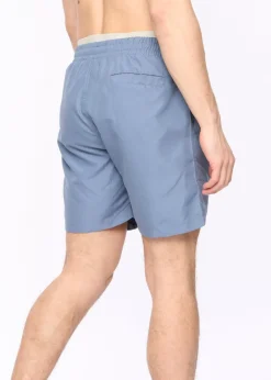 Crosshatch Denim Blue Rembrandts Swim Shorts