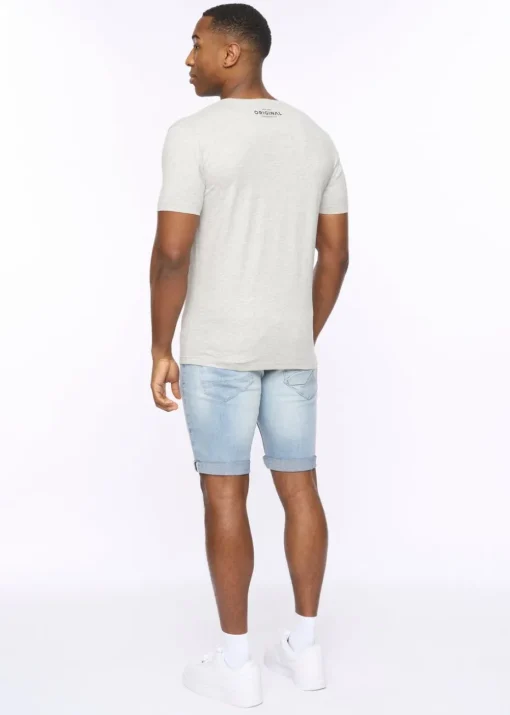 Crosshatch Grey Marl Wilsby T-Shirt