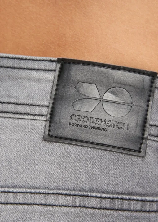 Crosshatch Grey Wash Buraca Slim Fit Jean