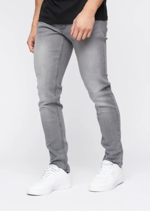Crosshatch Grey Wash Buraca Slim Fit Jean