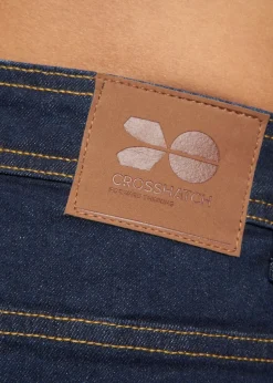 Crosshatch Indigo Wash Buraca Slim Fit Jean