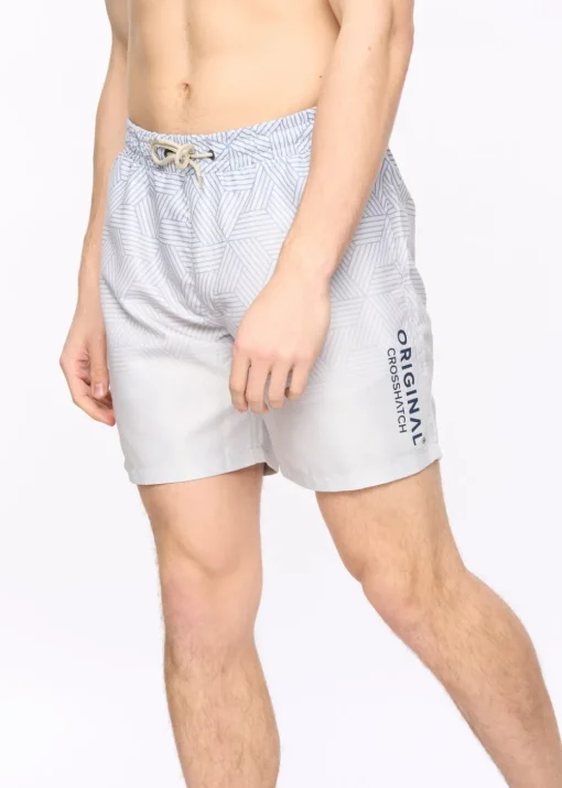 Crosshatch  Light  Stone  Layotta  Swim  Shorts