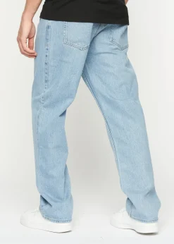 Crosshatch Light Wash Tillman Baggy Jeans