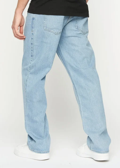 Crosshatch Light Wash Tillman Baggy Jeans