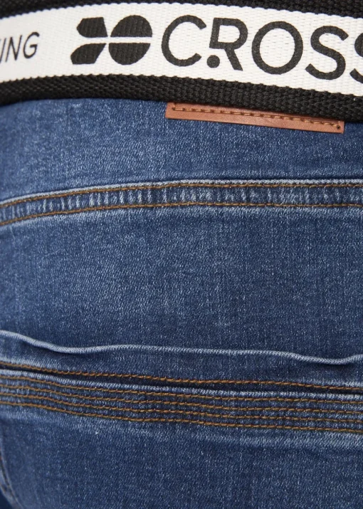 Crosshatch Mid Wash Reestier Denim Shorts