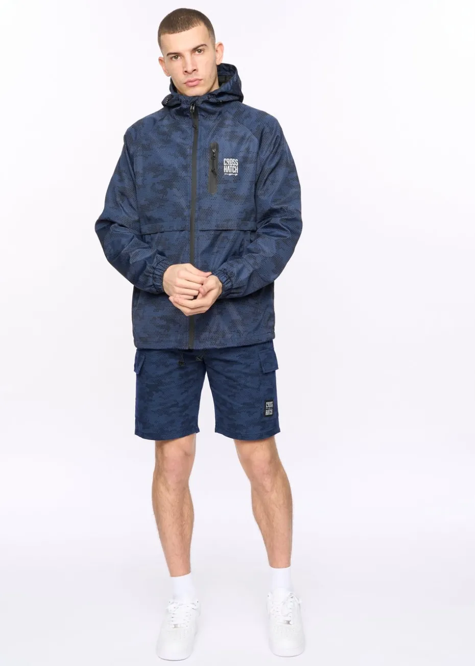 Crosshatch Navy Janscore Jacket