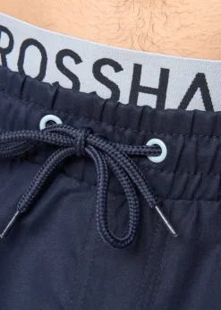 Crosshatch Navy Rembrandts Swim Shorts