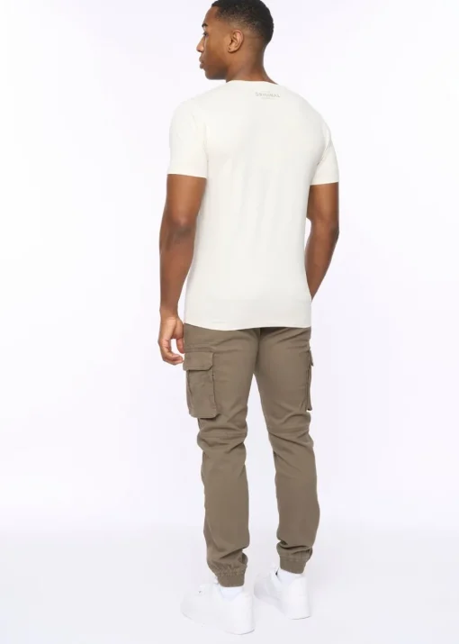 Crosshatch  Off White  Athwood  T-Shirt