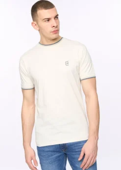 Crosshatch  Off White  Deuxtip  T-Shirt