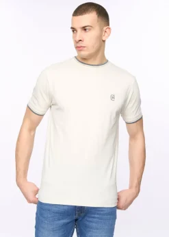 Crosshatch  Off White  Deuxtip  T-Shirt