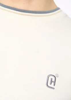 Crosshatch  Off White  Deuxtip  T-Shirt