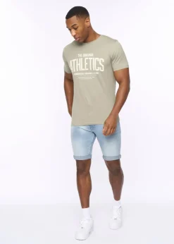 Crosshatch  Sage  Athwood  T-Shirt