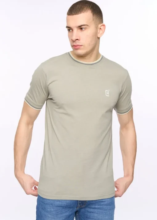 Crosshatch  Shadow Marl  Deuxtip  T-Shirt