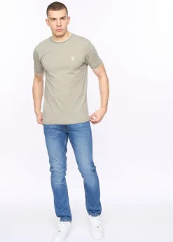 Crosshatch  Shadow Marl  Deuxtip  T-Shirt