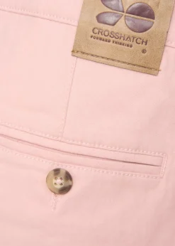 Crosshatch Soft Pink Sinwood Chino Shorts