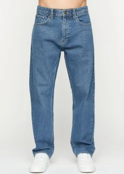 Crosshatch Stone Wash Tillman Baggy Jeans