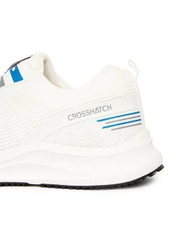 Crosshatch White Rivas Flyknit Trainers