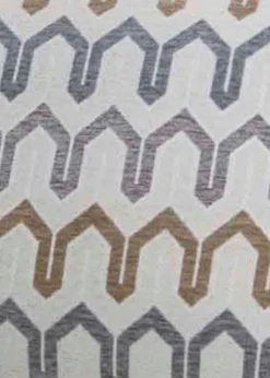 Curtina Arcadia Chenille Natural Eyelet Curtains